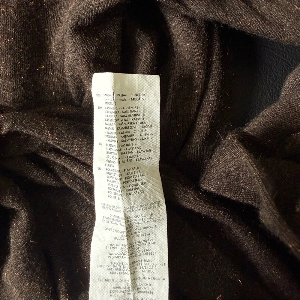 Intimissimi Light Modal with Lamé Cashmere turtleneck size small - Picture 7 of 7